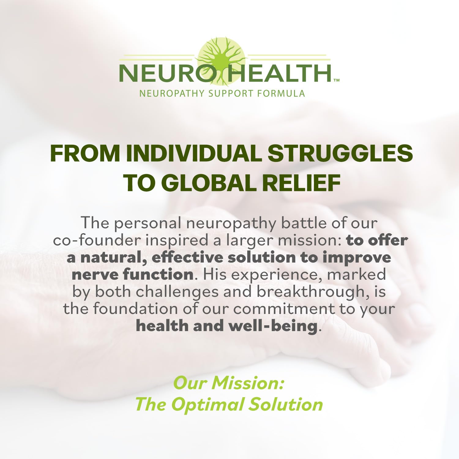Neuro Health uso en paseo al aire libre simbolizando apoyo a la actividad