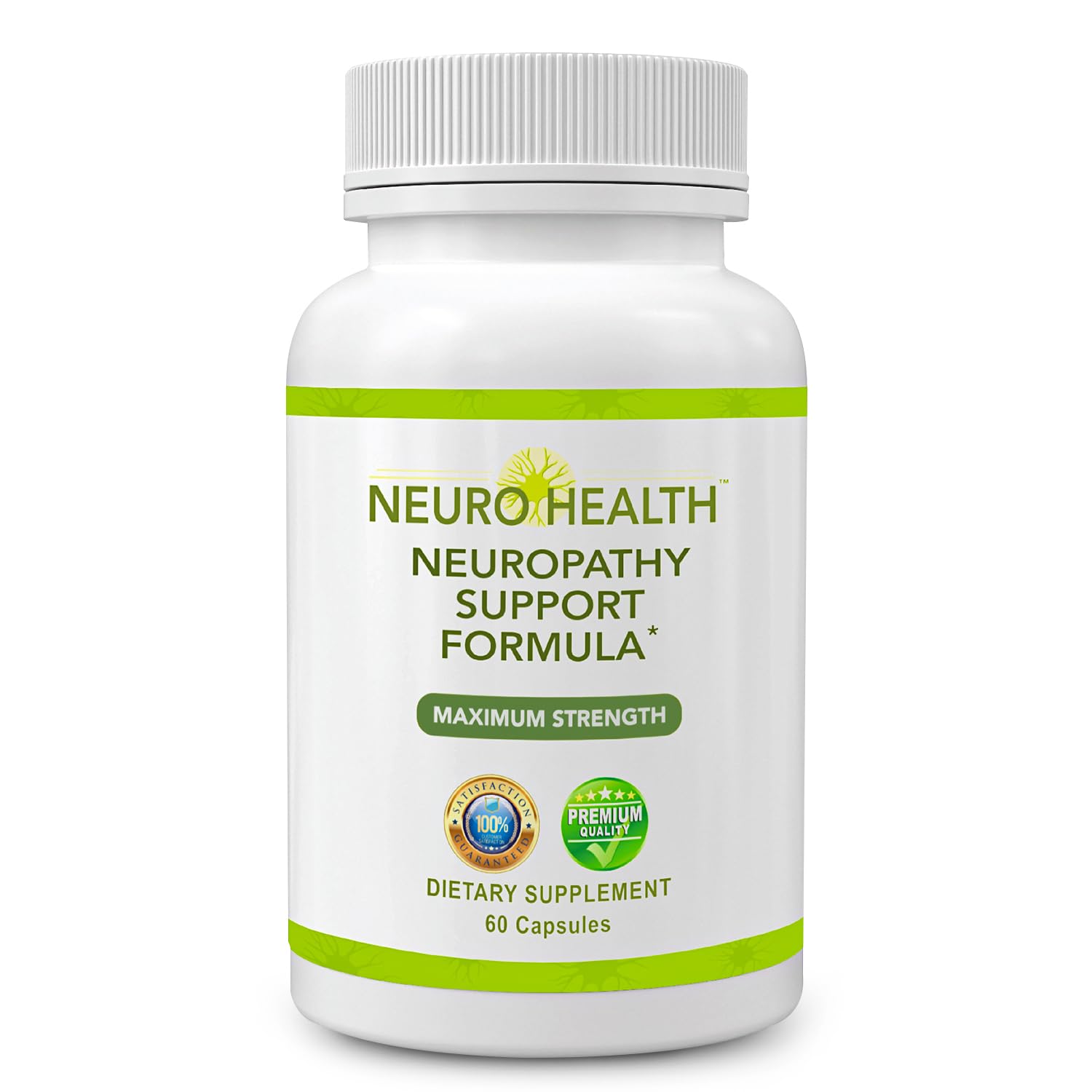 Neuro Health vista frontal del envase mostrando diseño y cantidad de cápsulas
