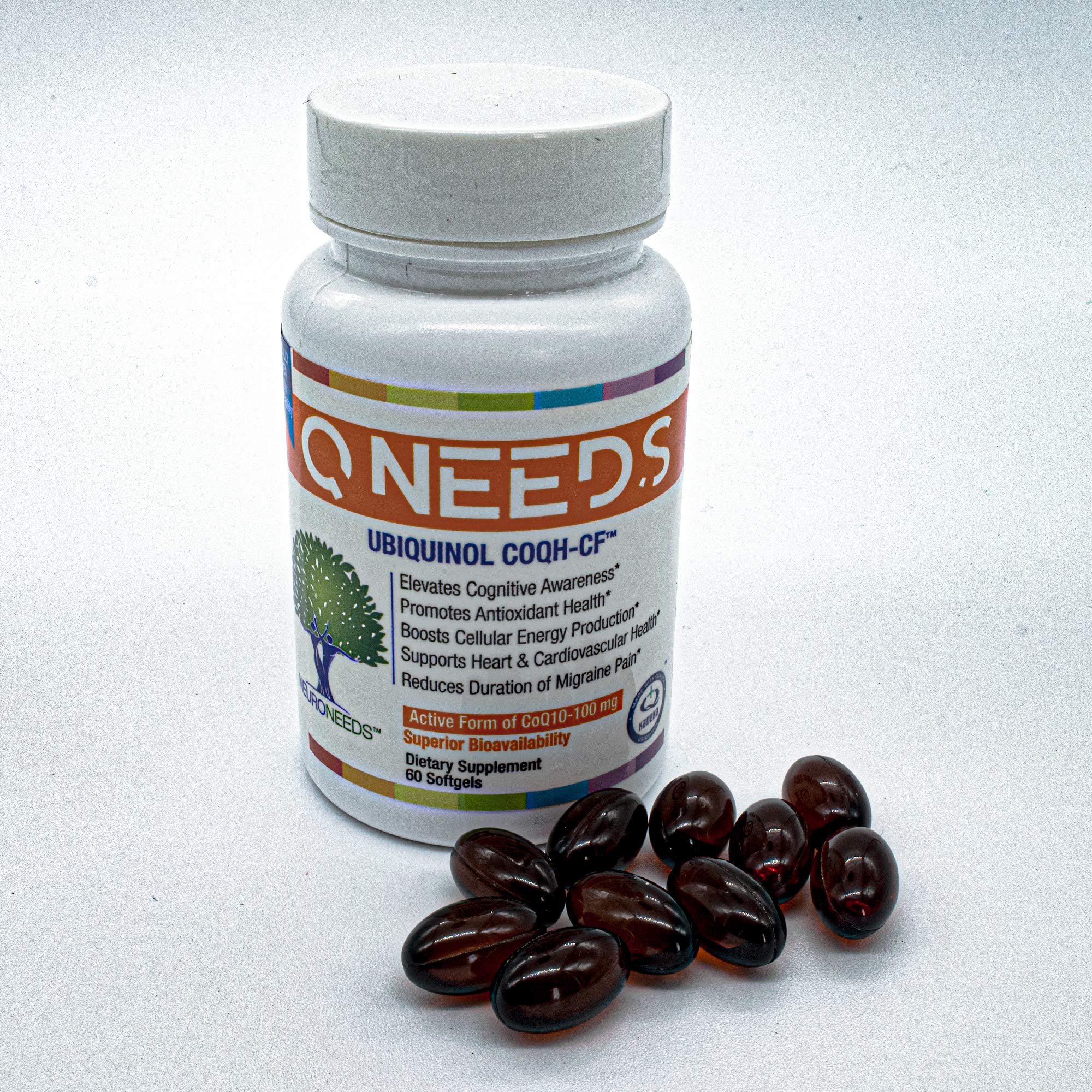 Neuro Needs estilo de vida sobre mesa, integrando el suplemento en la rutina