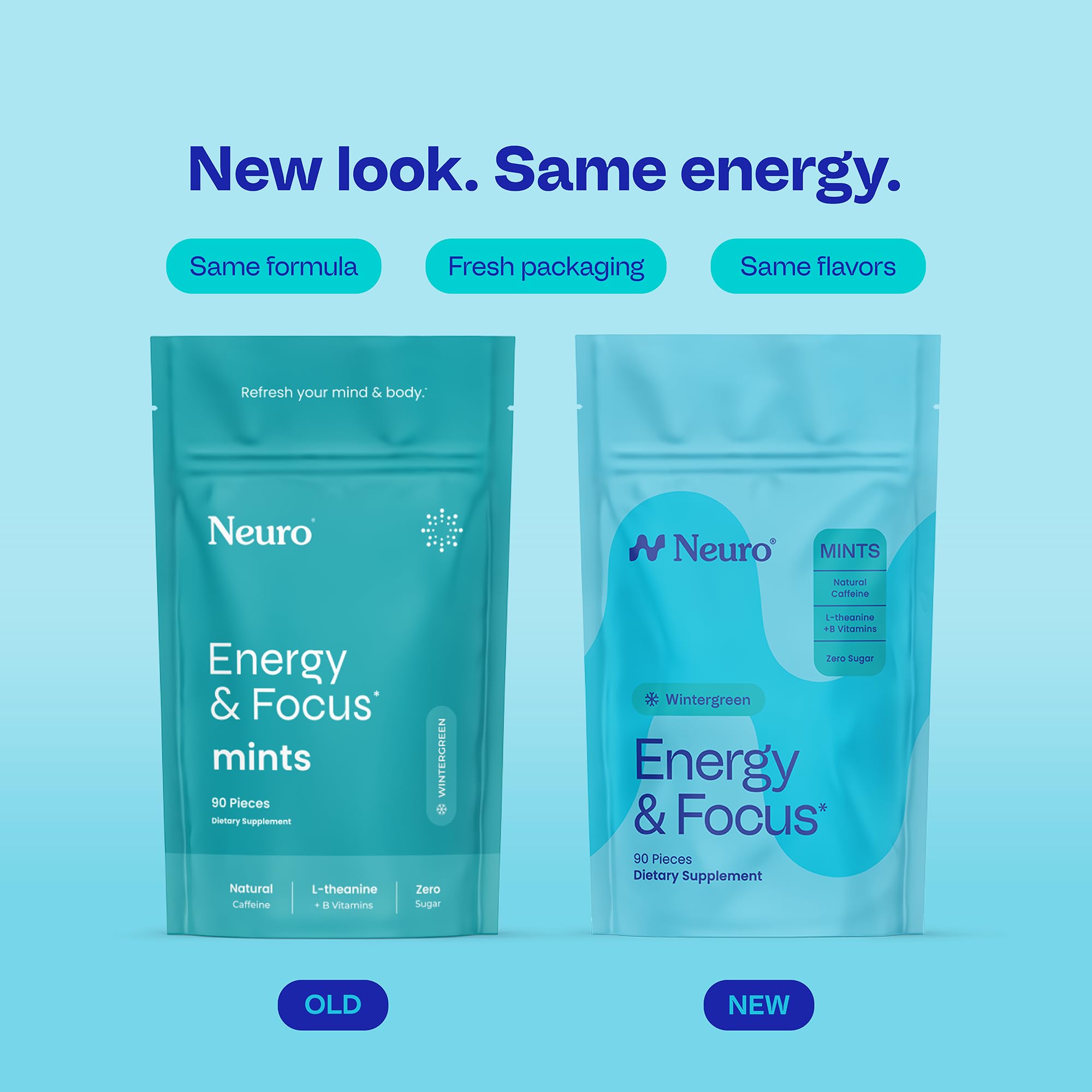 Neuro 90 pastillas dispuestas, muestra de cantidad y control de dosis
