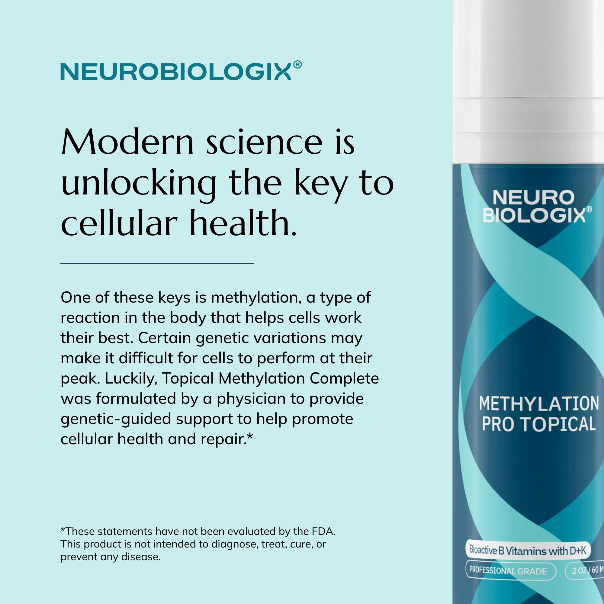 Neurobiologix envase abierto mostrando cantidad y consistencia