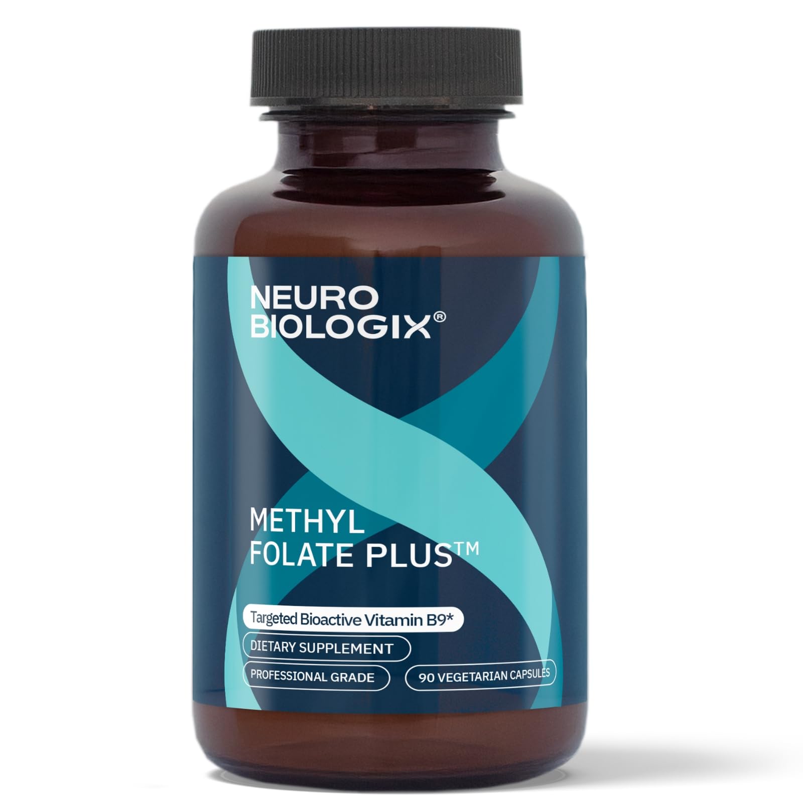 Neurobiologix frasco delante con etiqueta clara y confianza