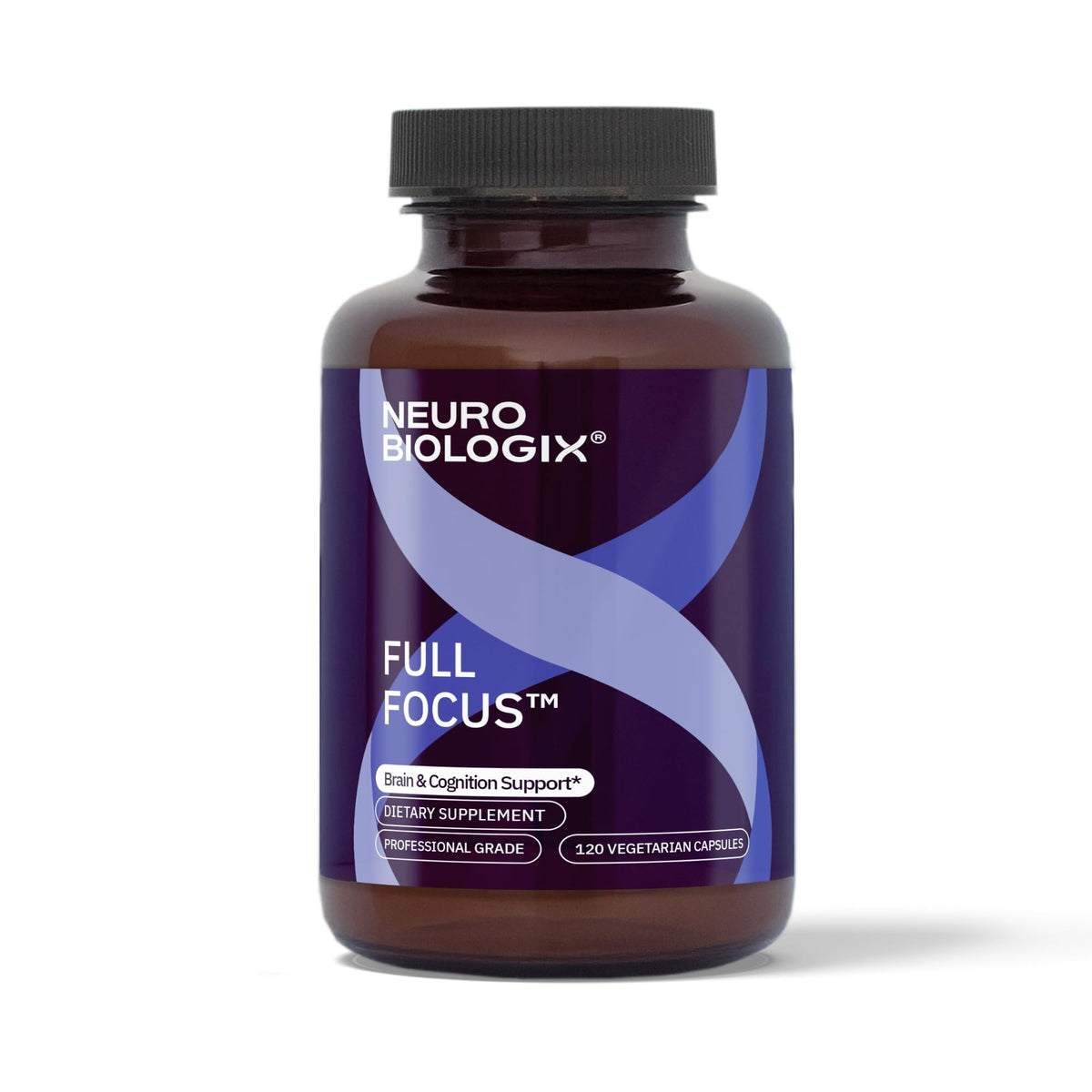 Neurobiologix envase frontal mostrando diseño y cantidad, apoyo claro al enfoque