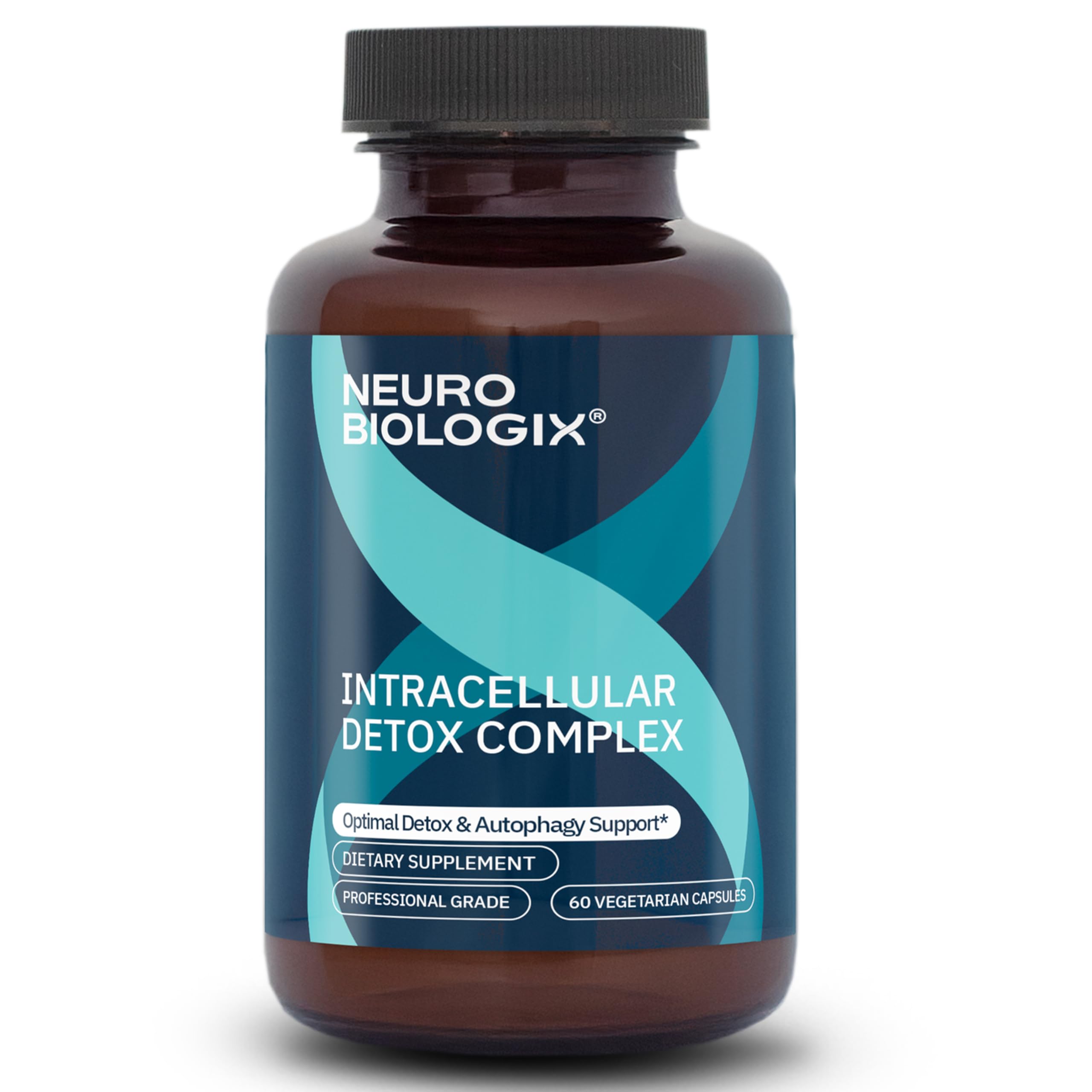 Neurobiologix paquete frontal con etiqueta legible y beneficio antioxidante