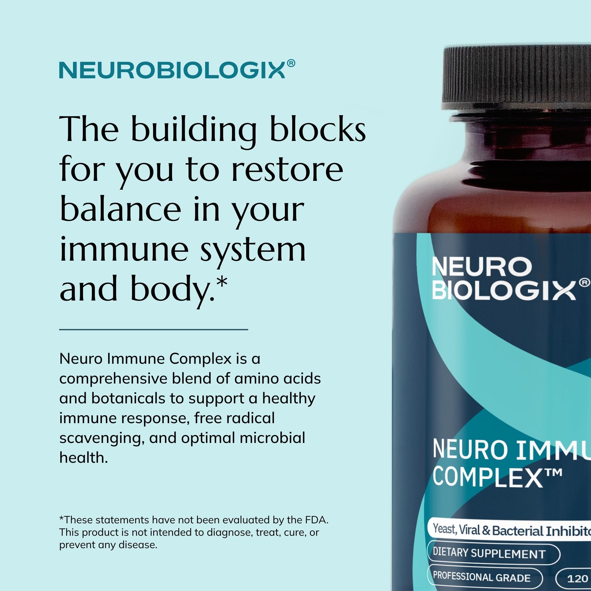 Neurobiologix ingredientes saúco y hoja de olivo resaltando soporte botánico