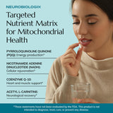 Neurobiologix etiqueta nutricional legible con información de dosis