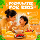 Neurobion Kids dosificador y cucharita graduada para medición precisa