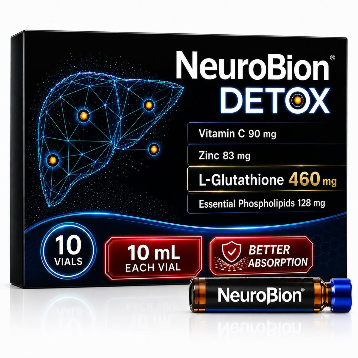 Neurobion vial frontal mostrando presentación y fácil administración