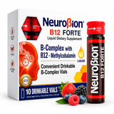 Neurobion viales frente con caja mostrando 10 unidades y conveniencia