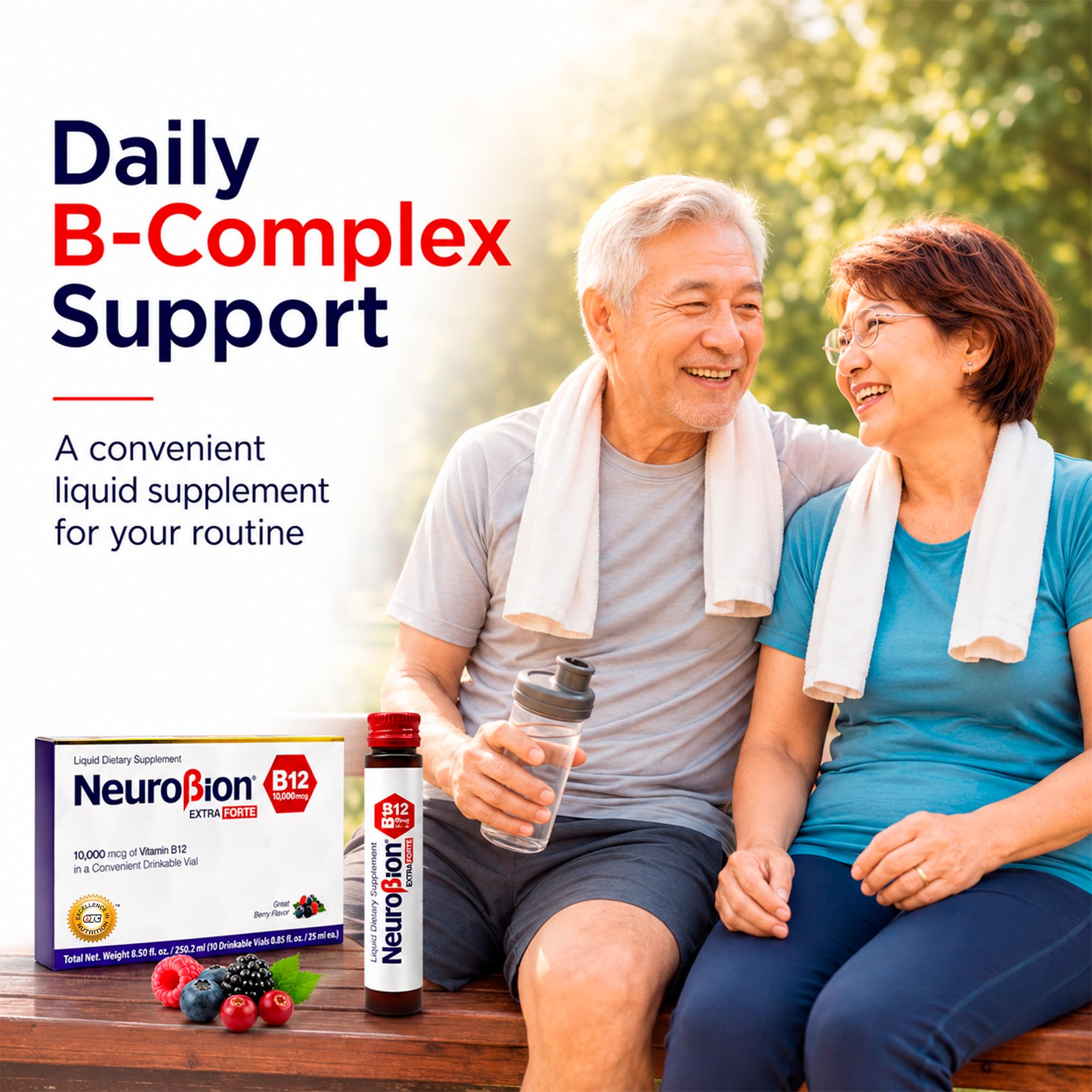 Neurobion viales en bolso ideal para uso durante viajes