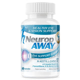 NeuropAWAY frasco frontal mostrando el etiquetado y beneficios claros
