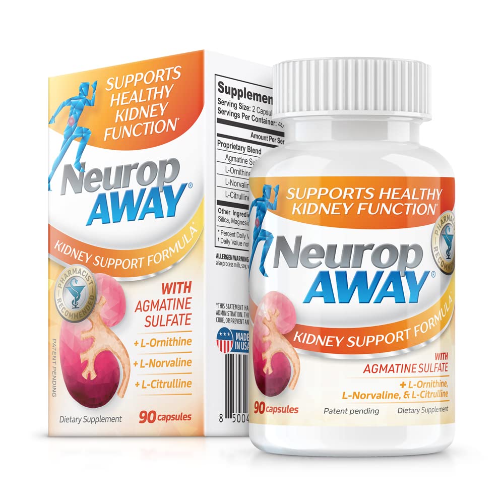 NeuropAWAY frontal del envase mostrando beneficios claros