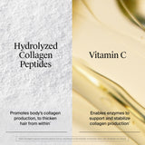 Neutrogena sobre disolviéndose en vaso transparente, toma diaria simple