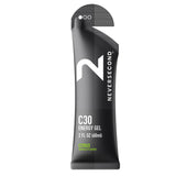 NeverSecond frontal del pack de 12 sobres mostrando diseño y sabor cítrico, fácil identificación