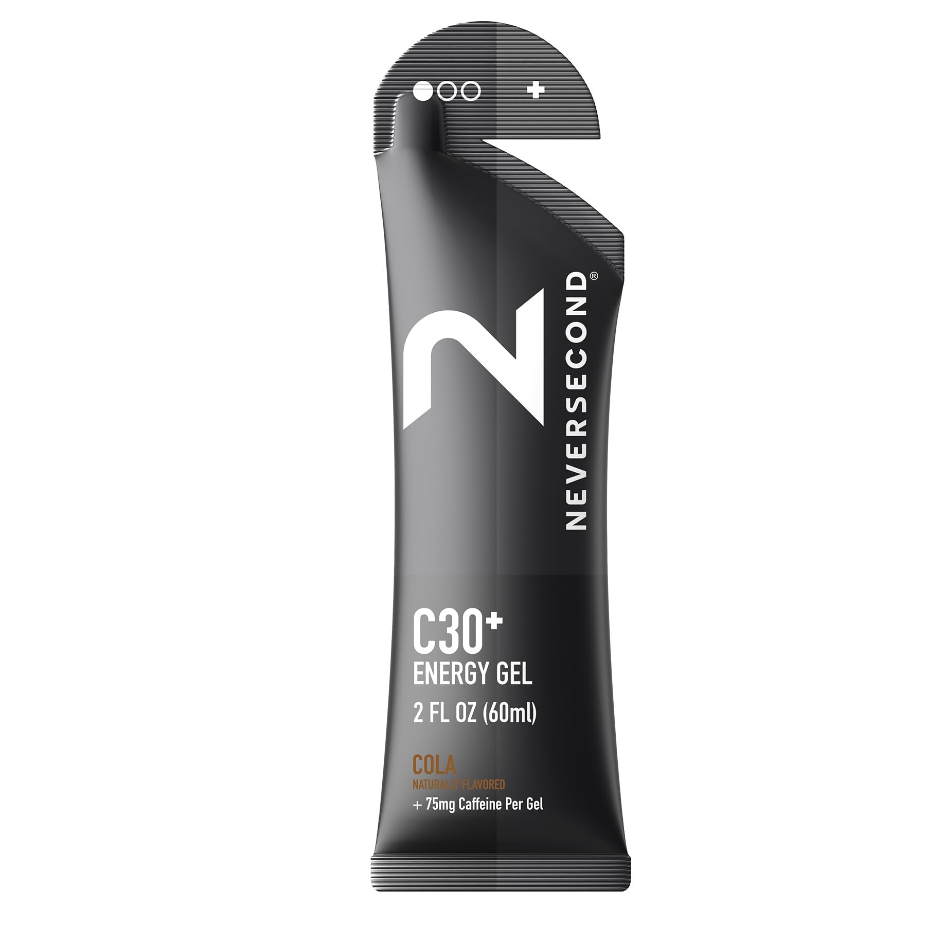 NeverSecond pack de 12 geles frente mostrando envase y conveniencia