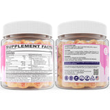 NEVISS lista de ingredientes mostrando folato MTHF y omega‑3