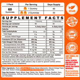 NEVISS primer plano del núcleo líquido de la gomita mostrando absorción mejorada
