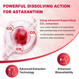 NEVISS etiqueta de ingredientes resaltando astaxantina y CoQ10