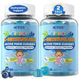 NEVISS envase frontal mostrando gominolas y beneficios para concentración