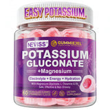 NEVISS envase frontal mostrando 60 gomitas y beneficios claros