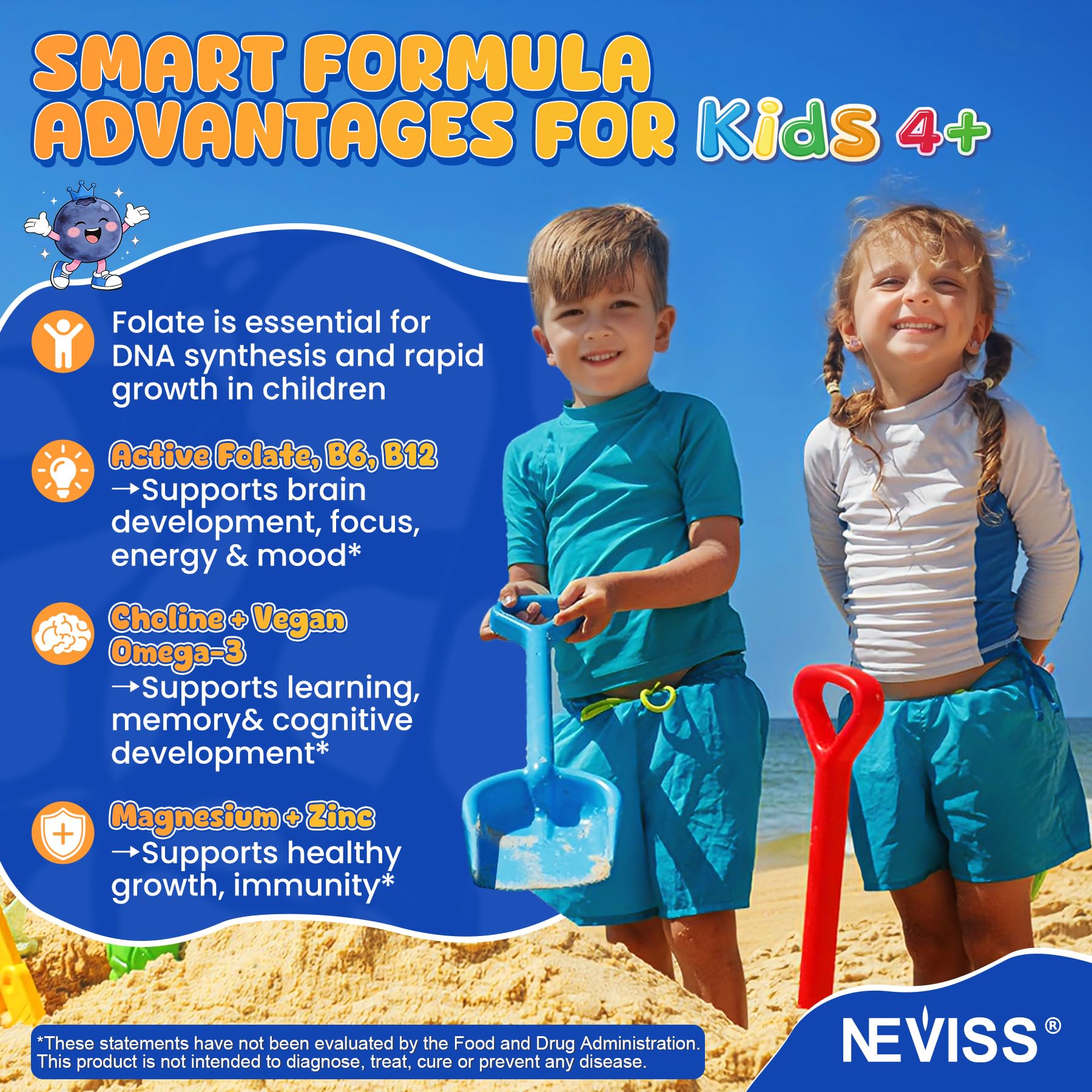 NEVISS gominola partida mostrando color y consistencia apta para niños