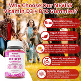 NEVISS una porción de gomitas en la mano para visualizar dosis y escala