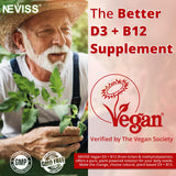 NEVISS ingredientes líquidos y chlorella que resaltan origen vegetal