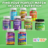 NEVISS mezcla de supergreens y frutas orgánicas en cuenco