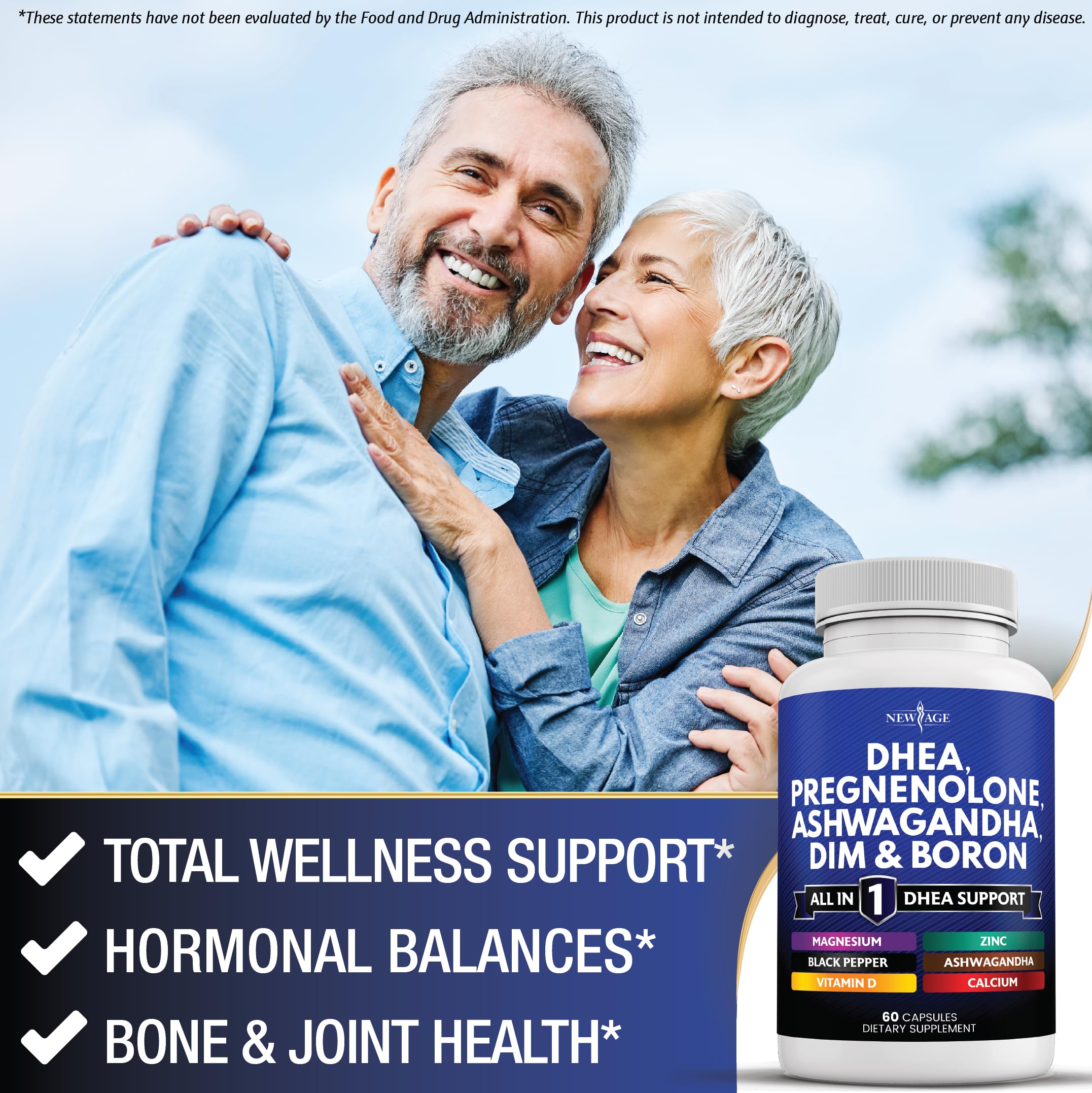 NEW AGE etiqueta con información nutricional clara y confianza
