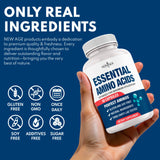 NEW AGE etiqueta nutricional enfocada en ingredientes y pureza