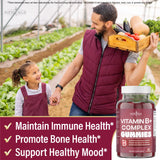 Etiqueta nutricional de NEW AGE Vitamin B Complex con listado de vitaminas