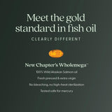 New Chapter aceite de salmón prensado en frío, perfil natural