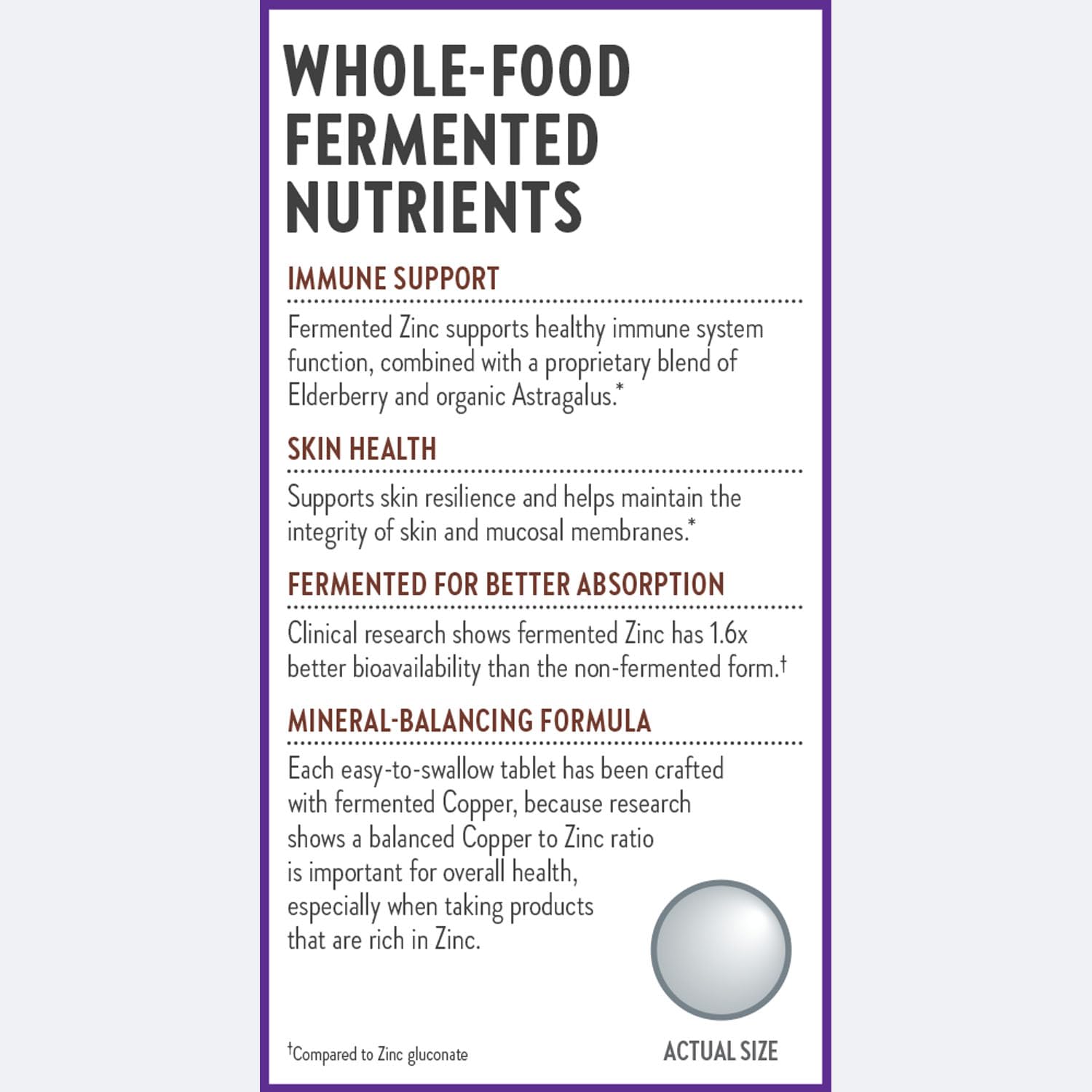 New Chapter sellos de Non‑GMO y certificación sin gluten visibles