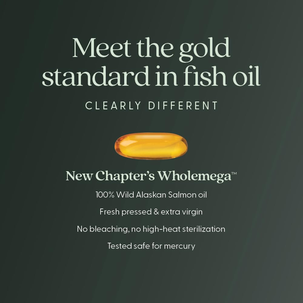 New Chapter color rojizo por astaxantina natural del salmón