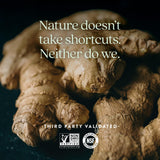 New Chapter etiqueta con lista de ingredientes y certificaciones visibles