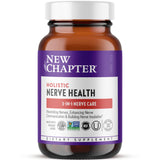 New Chapter envase frontal que muestra suplemento y beneficios diarios