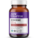 New Chapter envase frontal de Berberine 1000 mg mostrando la marca y fuerza