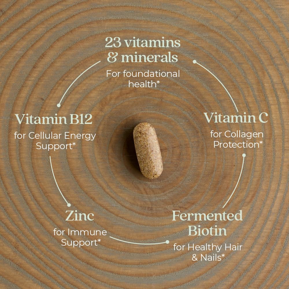 New Chapter ingredientes orgánicos y hierbas que aportan nutrientes fermentados