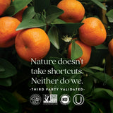 New Chapter etiqueta del envase con ingredientes y certificaciones, transparencia