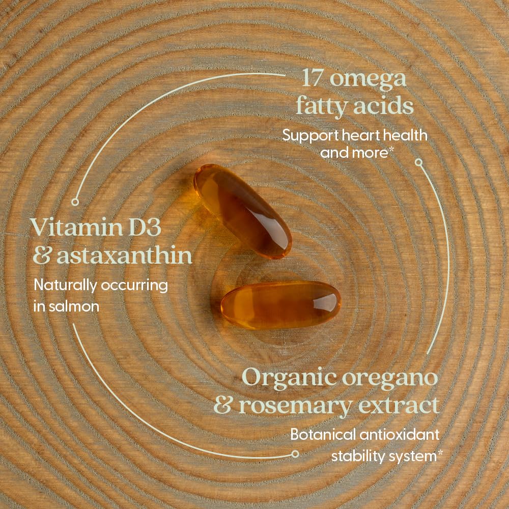 New Chapter detalle del aceite prensado en frío para mejor absorción