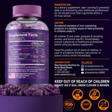 New Elements etiqueta con ingredientes clave hierro y vitamina C