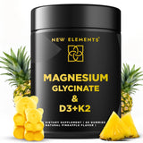 New Elements frontal del envase mostrando beneficios y sabor piña