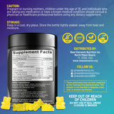 New Elements corte de gomita mostrando interior y aporte nutritivo