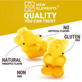 New Elements gomitas junto a desayuno para mejor absorción con comida
