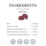 NEW NORDIC etiqueta con ingredientes clara y fácil de consultar