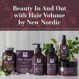 NEW NORDIC envase en ambiente lifestyle sobre tocador, diseño atractivo y práctico