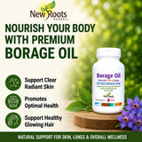 NEW ROOTS HERBAL cápsula comparada con moneda para referencia de tamaño