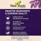 NEW ROOTS HERBAL frasco en encimera de cocina para uso diario cómodo