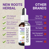 NEW ROOTS HERBAL hojas de orégano silvestre en montañas de Anatolia indicando origen