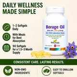 NEW ROOTS HERBAL semillas de borraja y planta natural como origen